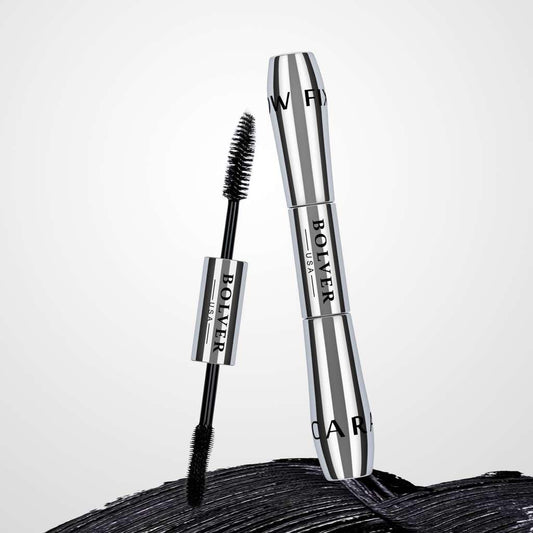 ماسكارا دابل لاش 2 في 1 لتكثيف الرموش وتثبيت الحواجب من بولفير - Bolver Cosmetics