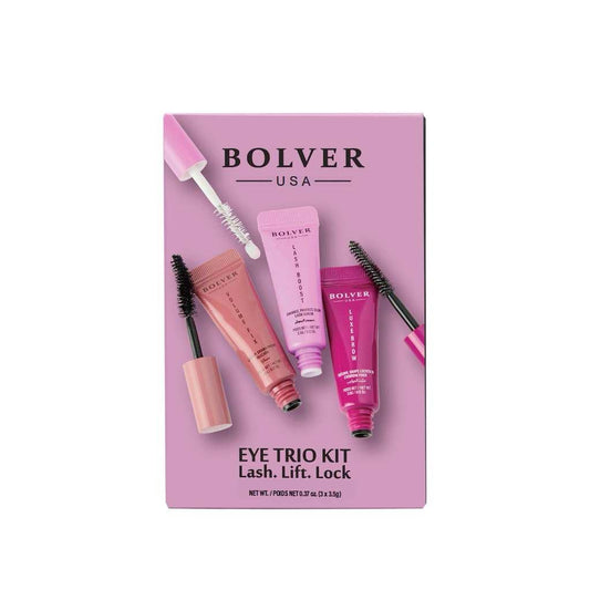 طقم 3 في 1 – ميني (ماسكارا + سيروم رموش + مثبت حواجب) - Bolver Cosmetics