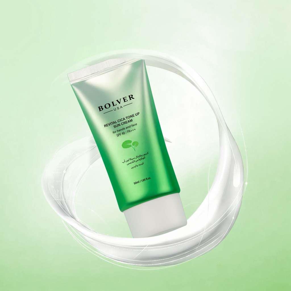 كريم واقي الشمس تون أب من بولفر – SPF48 - Bolver Cosmetics